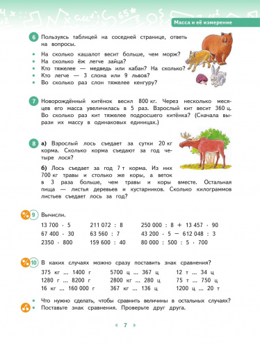  (Нов) Башмаков Математика 4 класс  Учебное пособие в 2-х частях